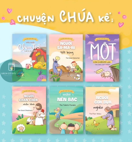  Combo Chuyện Chúa Kể (6 cuốn)
